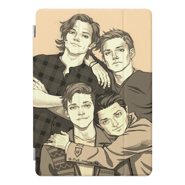 Family Portrait iPad Pro Cover (Front)