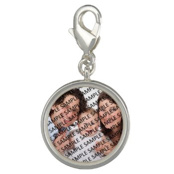 Family Portrait Photograph Gift Template Charm by giftsbygenius at Zazzle