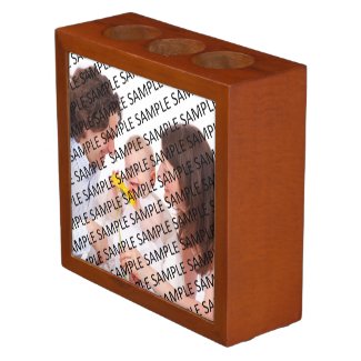 Family Portrait Photograph Gift Template Pencil Holder
