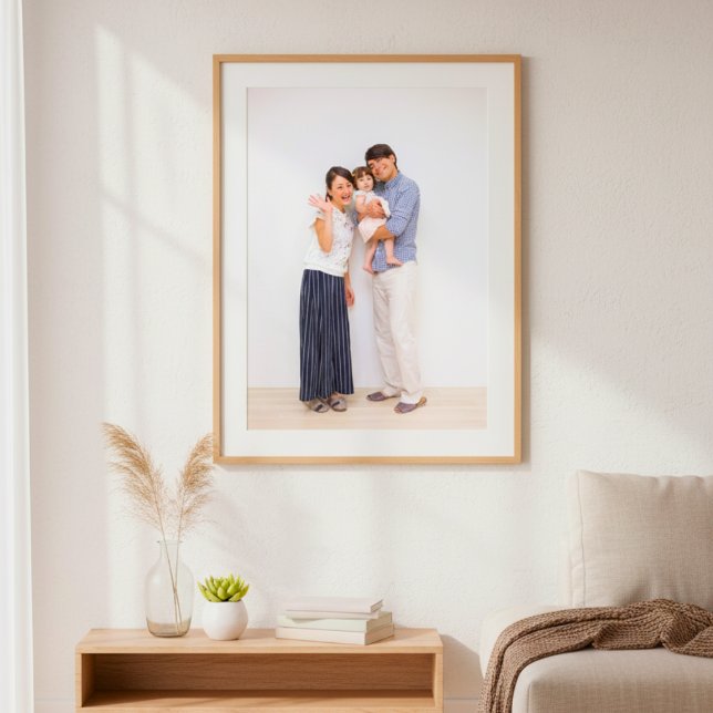 Family Portrait Premium Satin Photo Print (The "Family Keepsake" Print | Premium Satin Photo Portrait)