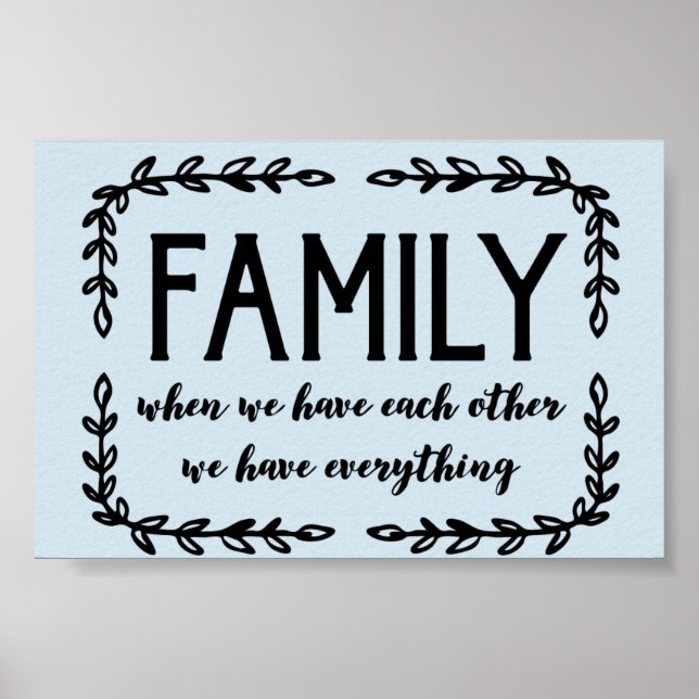 Family Poster (Front)