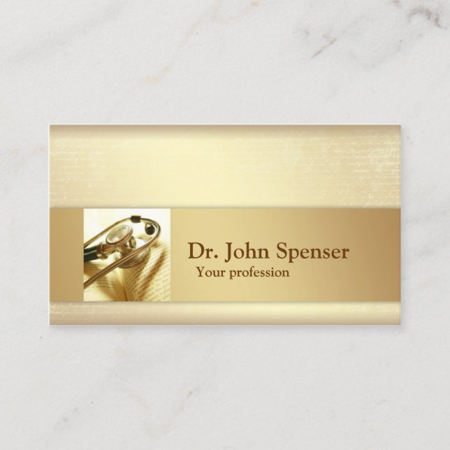 Family Practice - Pediatrician Business Card (Front)