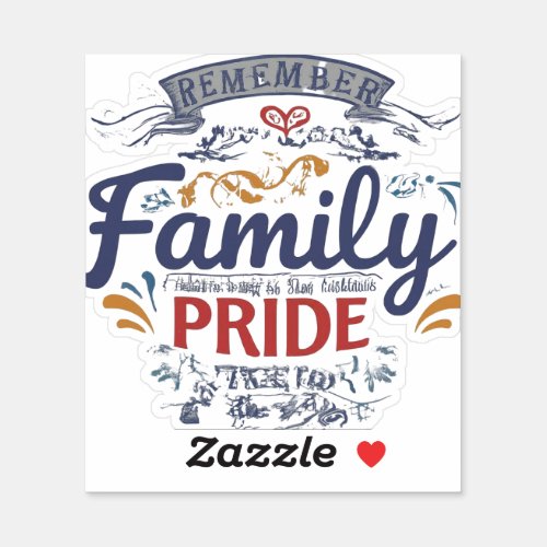 Family Pride Sticker