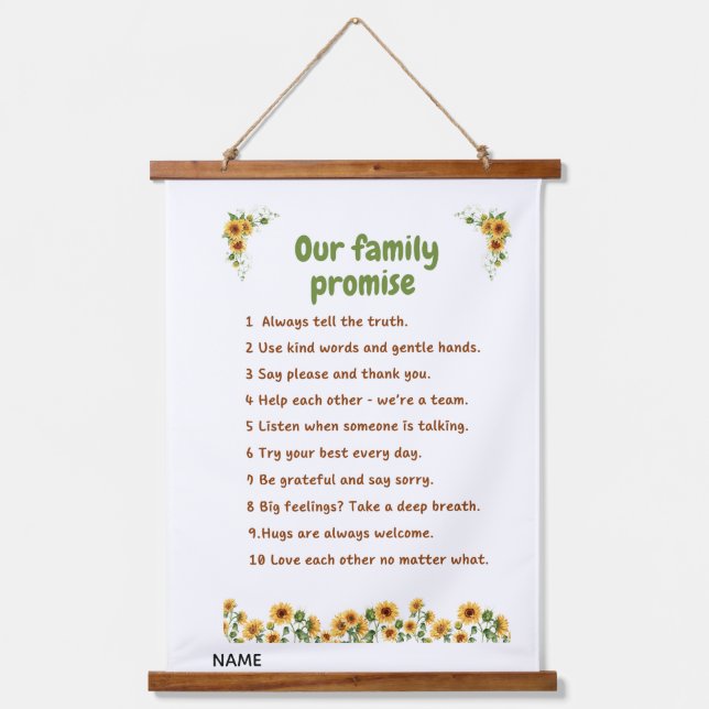 Family Promise Wall Art (Front)