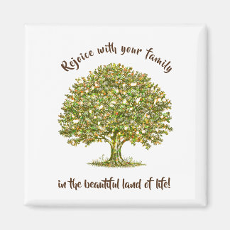 Family quote Magnet family tree Kitchen Accessorie