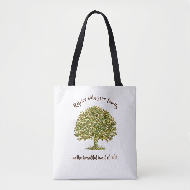 Family quote mom Gift, family tree mother day gift Tote Bag (Front)