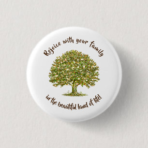 Family quote mother day gift, family tree dad gift button