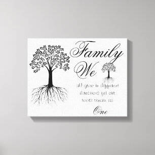 Family Quote/Wrapped Canvas