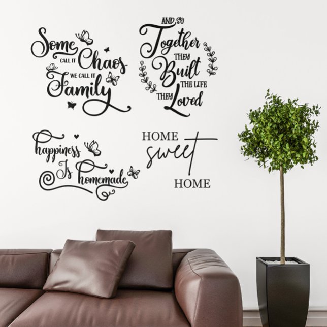 Family Quotes Multiple Set Inspirational  Sayings Wall Decal (Creator Uploaded)