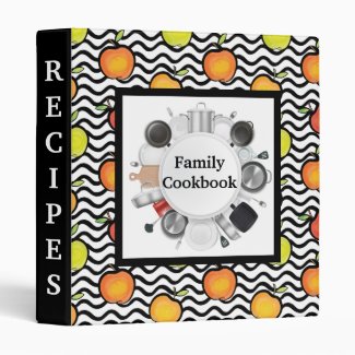 Family Recipe  3 Ring Binder