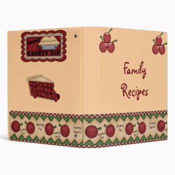 Family Recipe Binder by LulusLand at Zazzle