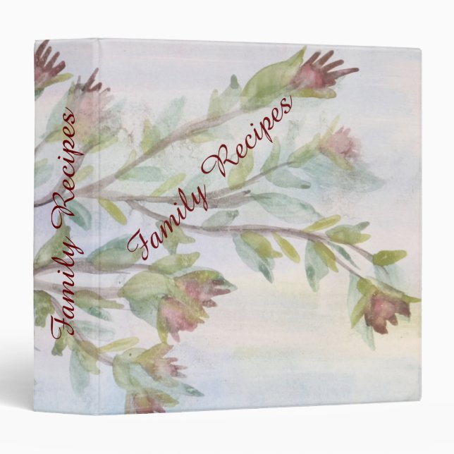 Family Recipe Binder - or personalize for your use (Front/Spine)