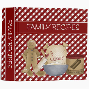 Family Recipes 2 inch Binder
