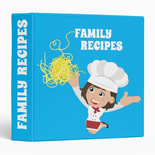 Family Recipes 3 Ring Binder