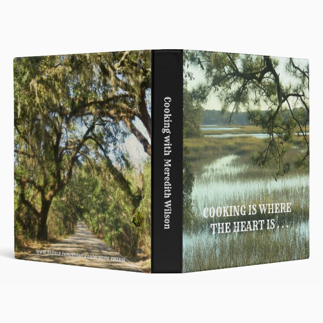 FAMILY RECIPES HAPPY MEMORIES SOUTHERN PHOTOS 3 RING BINDER (Background)