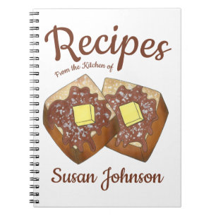 Family Recipes Homemade French Toast Breakfast Notebook