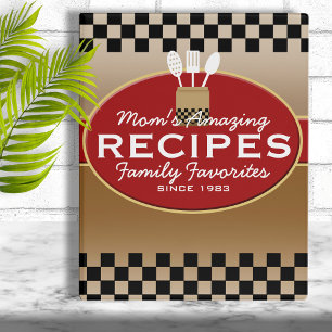 Family Recipes Personalized Mini Binder