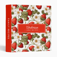 Family Recipes Vibrant Red Strawberries