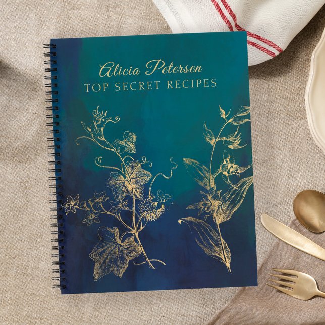 Family recipes vintage journal organizer cookbook (Creator Uploaded)