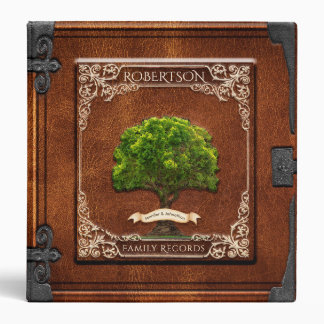 Family Records Photo Album 3 Ring Binder