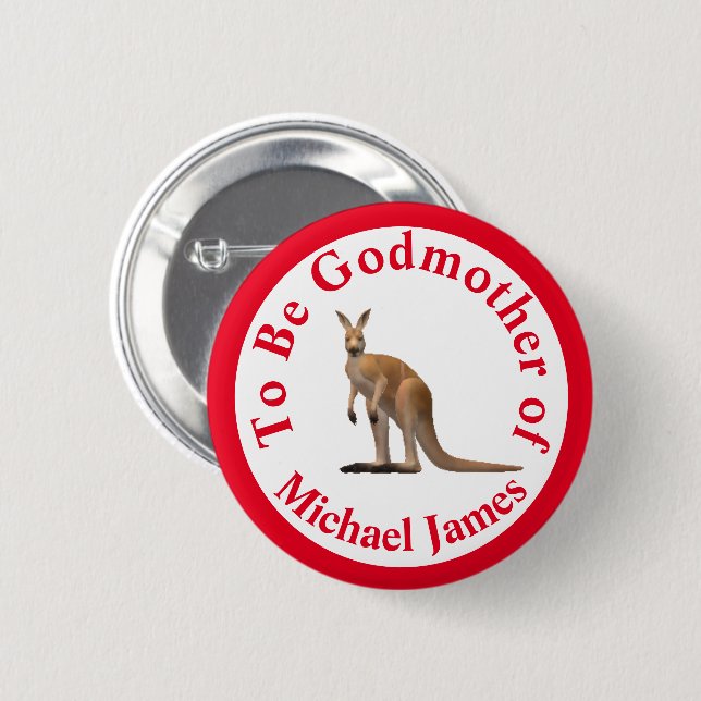 Family Relation Assorted Animals Button (Front & Back)