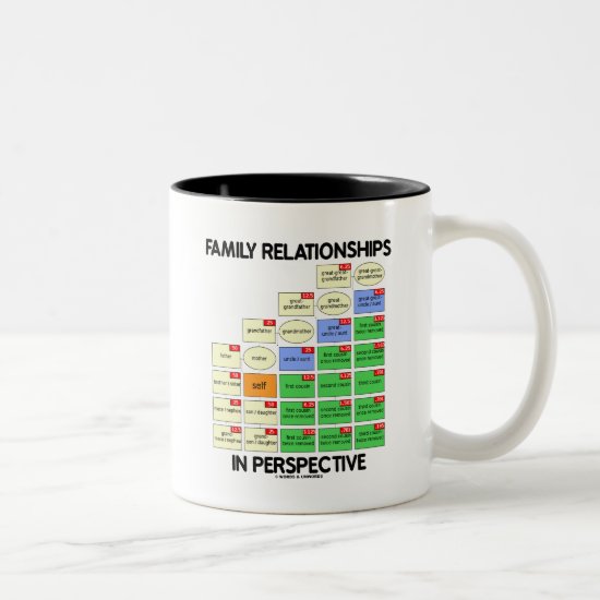 Family Relationships In Perspective (Reunion) Two-Tone Coffee Mug