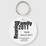 Family Reunion 2011 Souviner Keychain at Zazzle