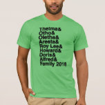 Family Reunion 2018 T-Shirt<br><div class="desc">Long Barn 2018</div>