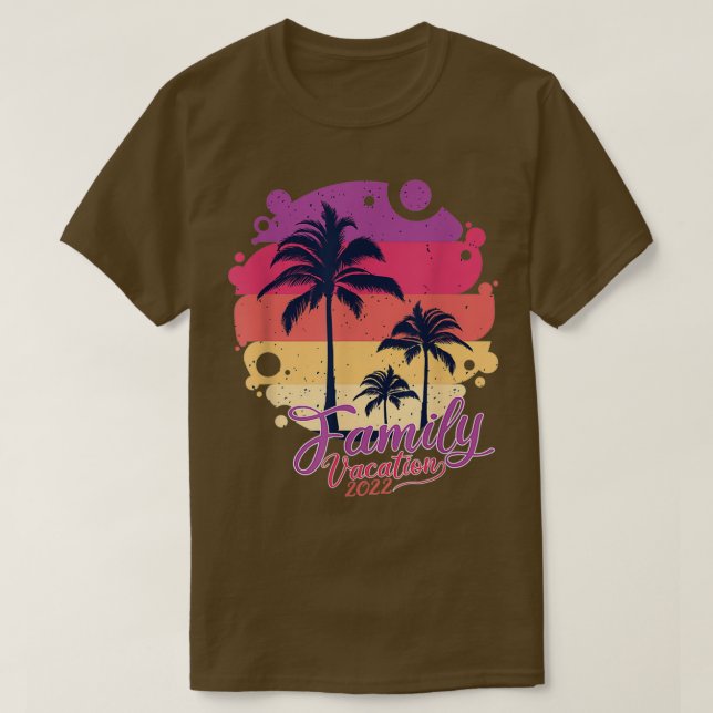 Family Reunion 2022 Family Cruise Family Vacation  T-Shirt (Design Front)