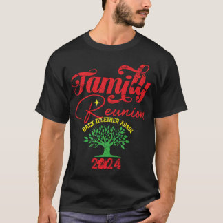 Family Reunion 2024 Back Together Again Matching T-Shirt