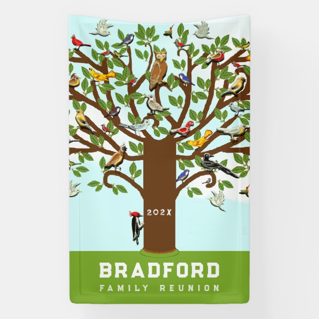 Family Reunion 2024 Banner (Vertical)