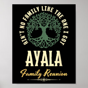 Family Reunion 2025 Matching Design - Ayala Poster