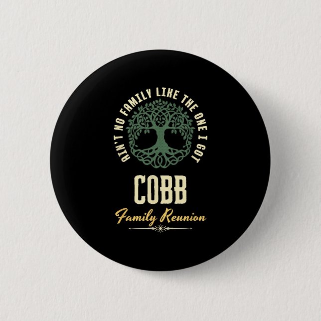 Family Reunion 2025 Matching Design - Cobb  Button (Front)