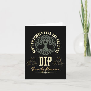 Family Reunion 2025 Matching Design - Dip _1 Card