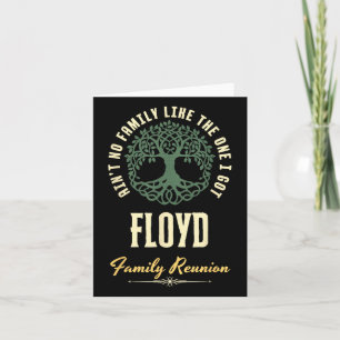 Family Reunion 2025 Matching Design - Floyd  Card