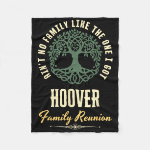 Family Reunion 2025 Matching Design - Hoover Fleece Blanket