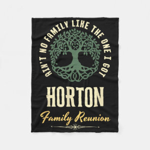 Family Reunion 2025 Matching Design - Horton Fleece Blanket