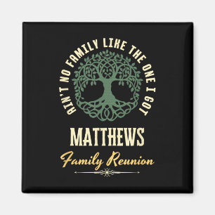Family Reunion 2025 Matching Design - Matthews  Magnet