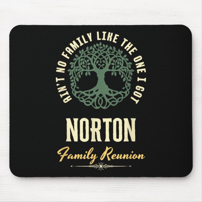 Family Reunion 2025 Matching Design - Norton  Mouse Pad (Front)