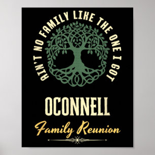 Family Reunion 2025 Matching Design - Oconnell Poster