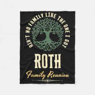 Family Reunion 2025 Matching Design - Roth Fleece Blanket