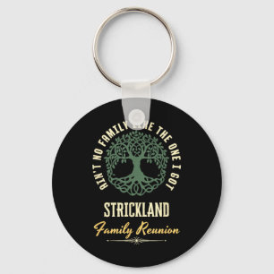 Family Reunion 2025 Matching Design - Strickland Keychain
