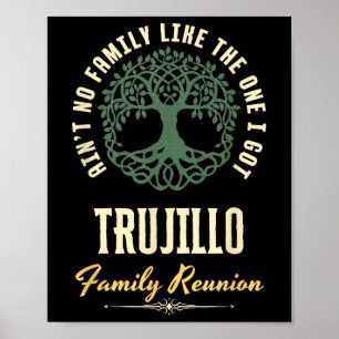 Family Reunion 2025 Matching Design - Trujillo Poster