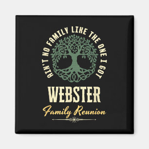 Family Reunion 2025 Matching Design - Webster Magnet