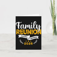 Family Reunion 2026 Matching Family reunion Making