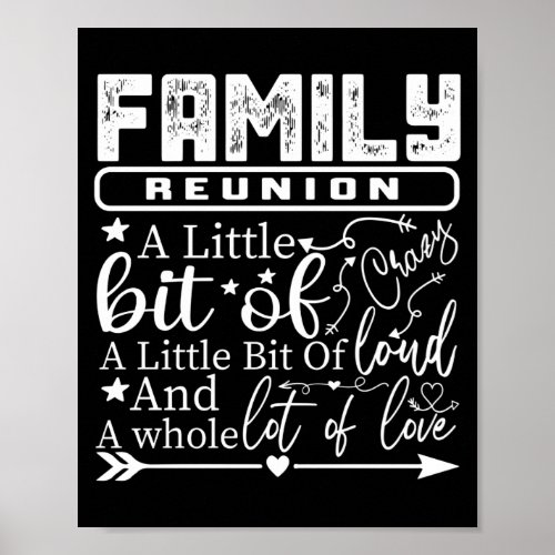 Family Reunion A Little Bit Of Crazy Poster