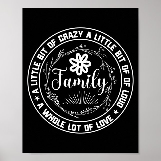 Family Reunion A Little Bit Of Crazy Poster (Front)