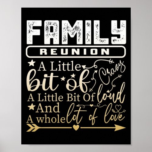 Family Reunion A Little Bit Of Crazy Poster