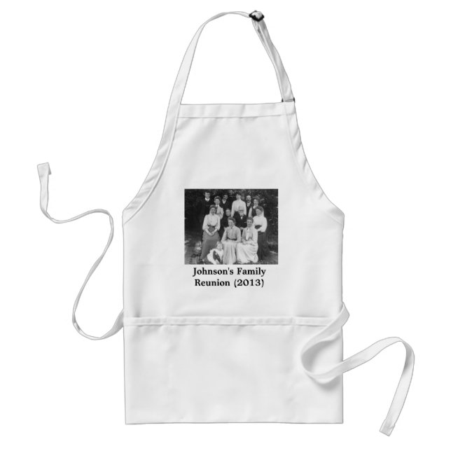 family reunion adult apron (Front)
