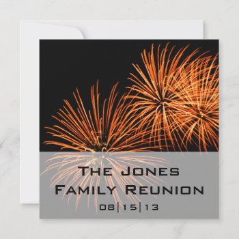 Family Reunion Announcement Invitation by RossiCards at Zazzle